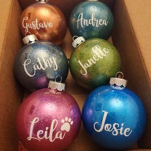 Personalized Christmas Ornaments